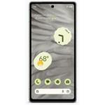 Pixel 7a en oplader – ontgrendelde 5G Android smartphone met groothoeklens en 24 uur looptijd – sneeuw