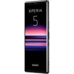 Xperia 5, 128 GB smartphone, 15,49 cm (6,1 inch), FHD+ HDR OLED 21:9 display, triple-camera, IP65/IP68, 6 GB RAM, Android 11, single-SIM, zwart, gereviseerd