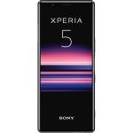 Xperia 5, 128 GB smartphone, 15,49 cm (6,1 inch), FHD+ HDR OLED 21:9 display, triple-camera, IP65/IP68, 6 GB RAM, Android 11, single-SIM, zwart, gereviseerd