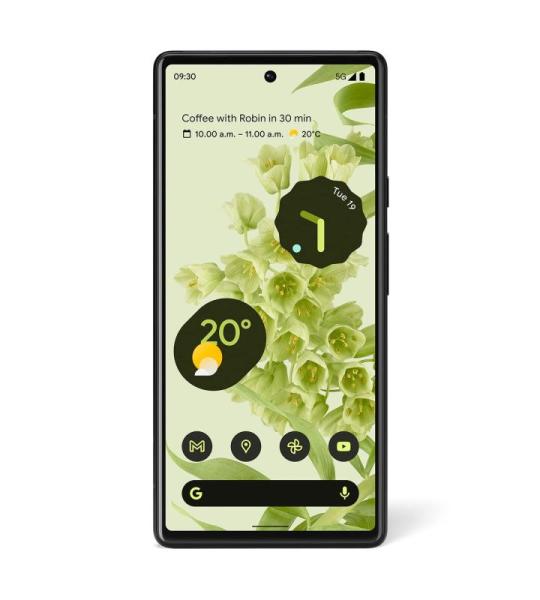 2021 Pixel 6, 128 GB - Sorta Seafoam (vernieuwd)