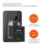 GX6 Outdoor Smartphone 5G - Military Standard, Stof & Waterproof IP68 - 6,6" FHD+ Display met Corning Gorilla Glass, 128GB+6GB RAM, 50MP Camera, Snel laden, Android 14 geschikt, Ti