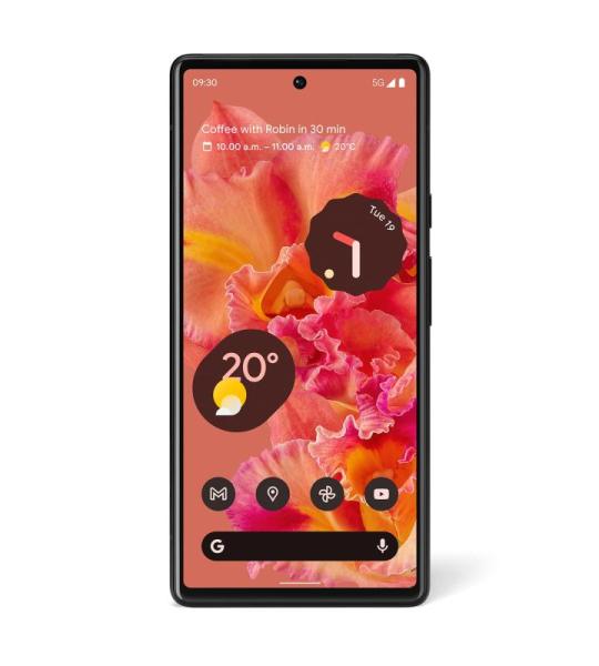 Pixel 6- Dual SIM (e-sIM) 128GB 8 GB RAM, 5G Kinda Coral - (vernieuwd)